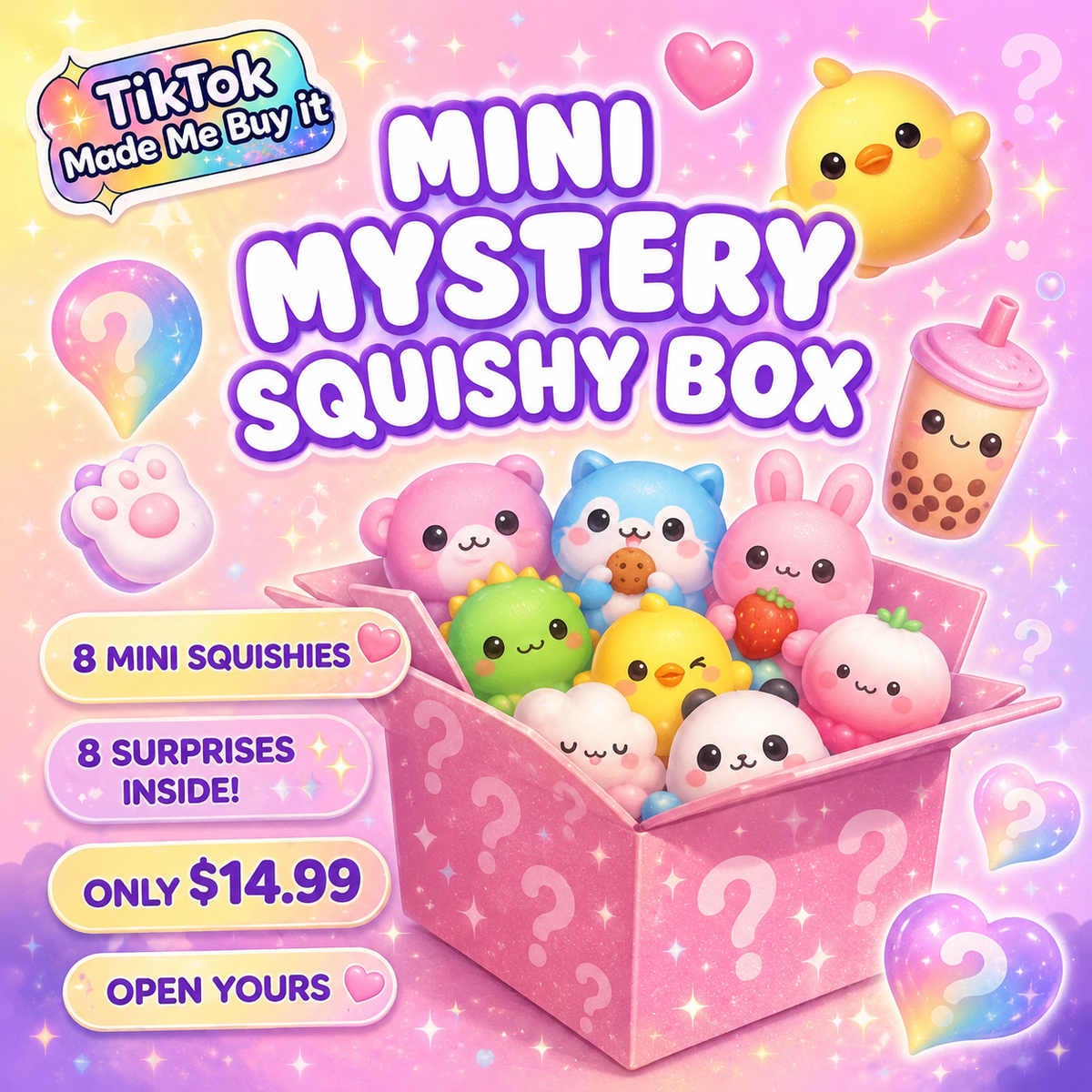 Mini Squishy Mystery  Box