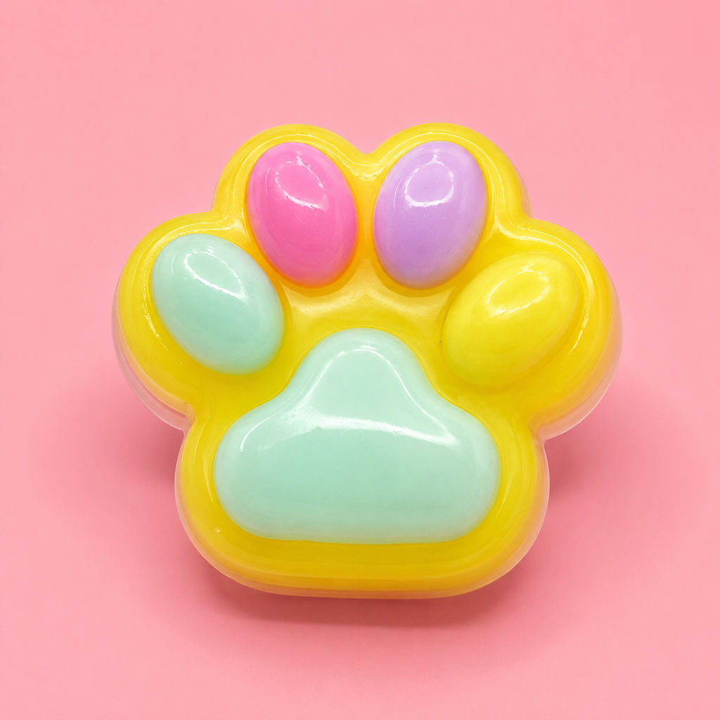 Pastel Sticky Paw Squishy ✨🐾