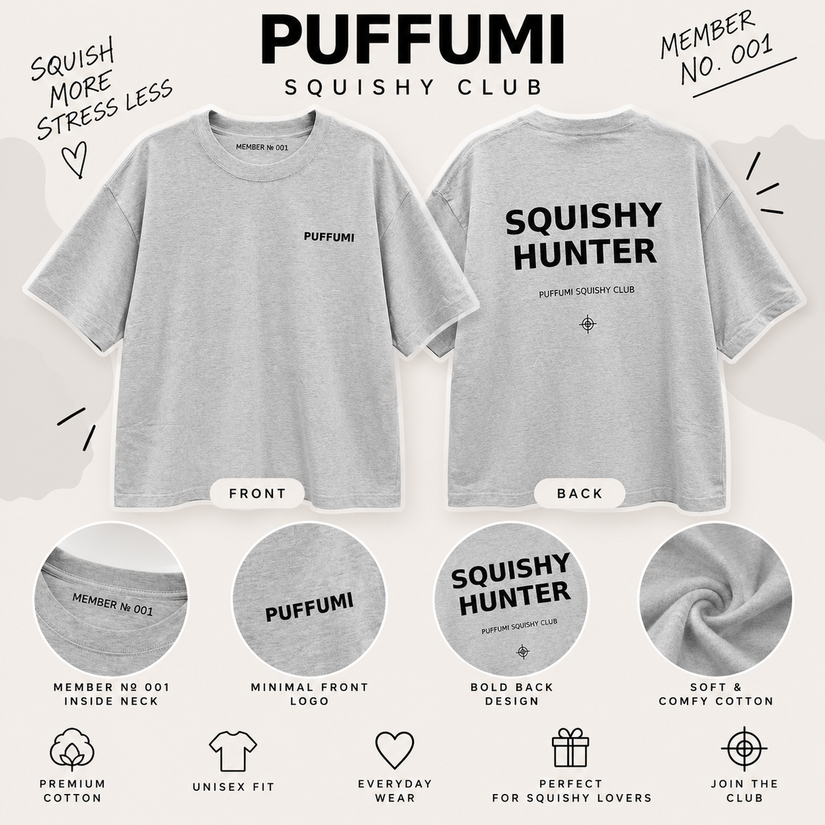 SQUISHY HUNTER T-SHIRT