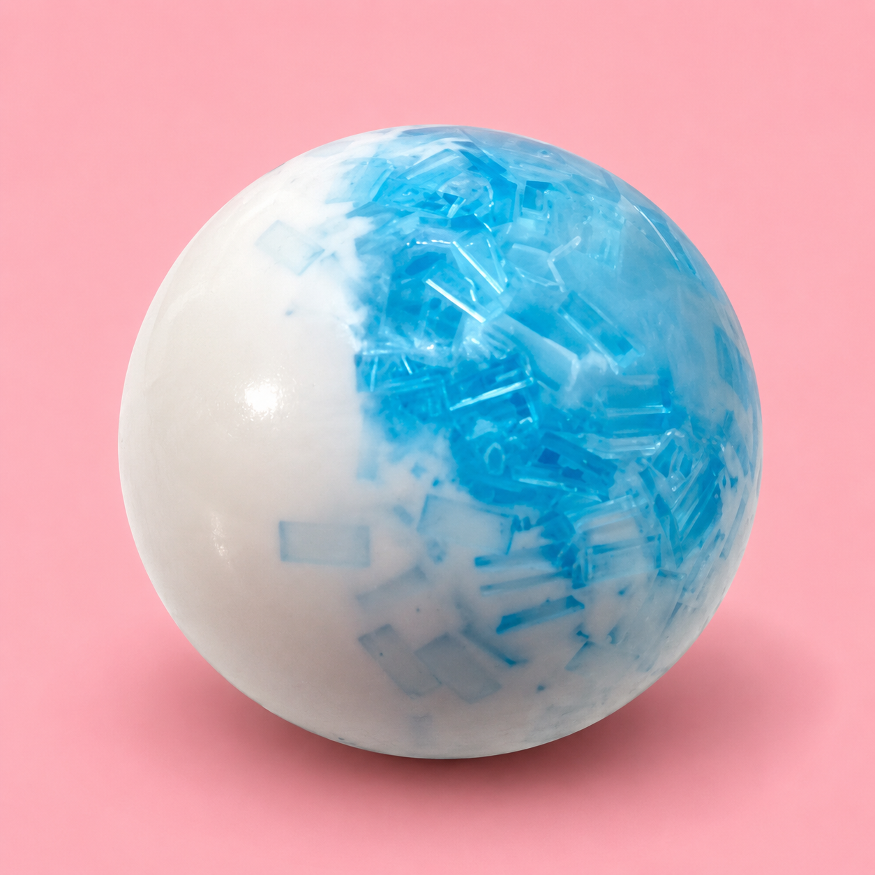 Crystal Ice Bead Squishy🩵💜