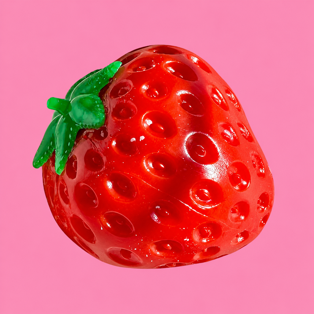 🍓 CRUNCHY STRAWBERRY SQUISHY