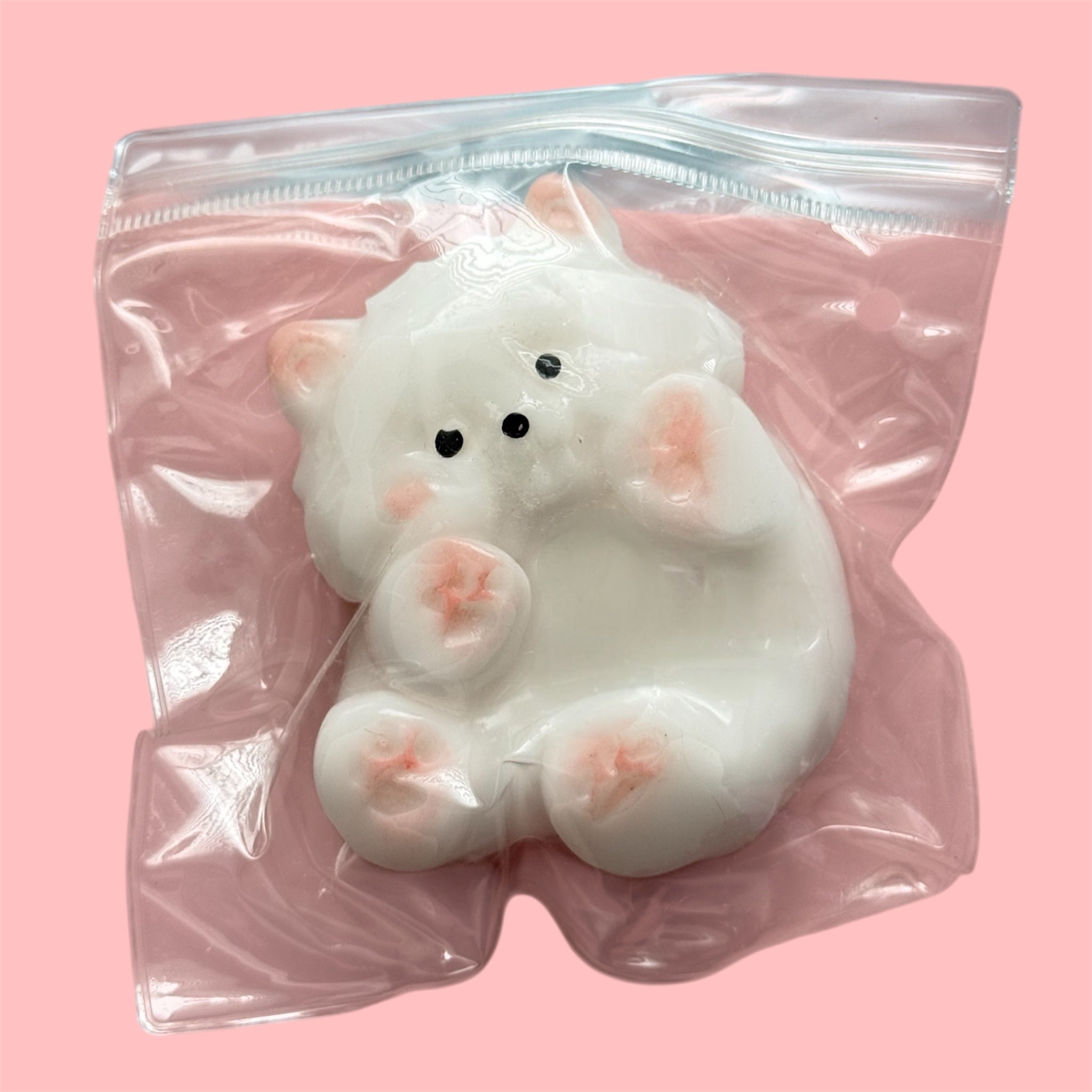 🤍 Lovely Soft Bear Squishy 💕