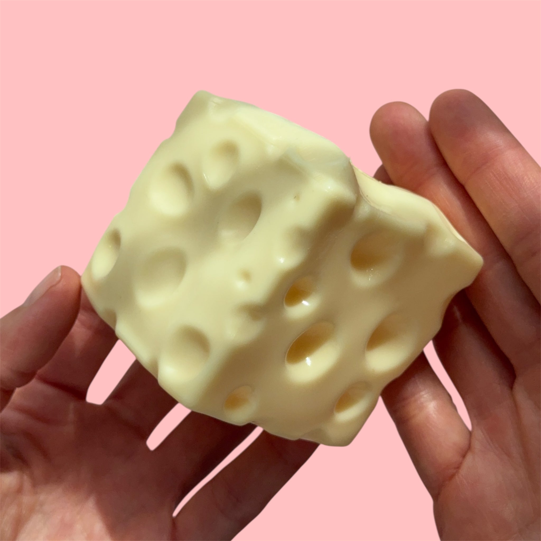 Cheese Cube Squishy 💛🧀 vaseline  texture