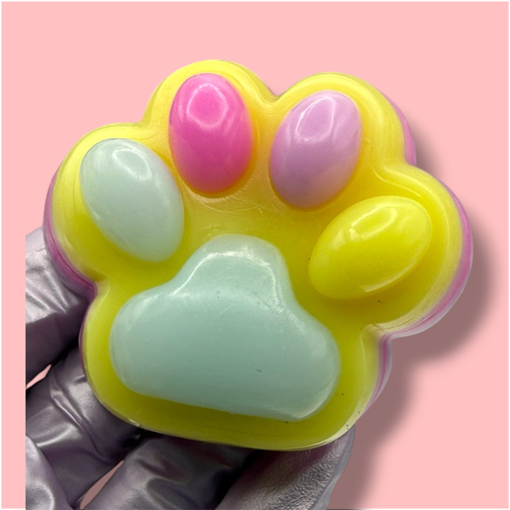 Pastel Sticky Paw Squishy ✨🐾