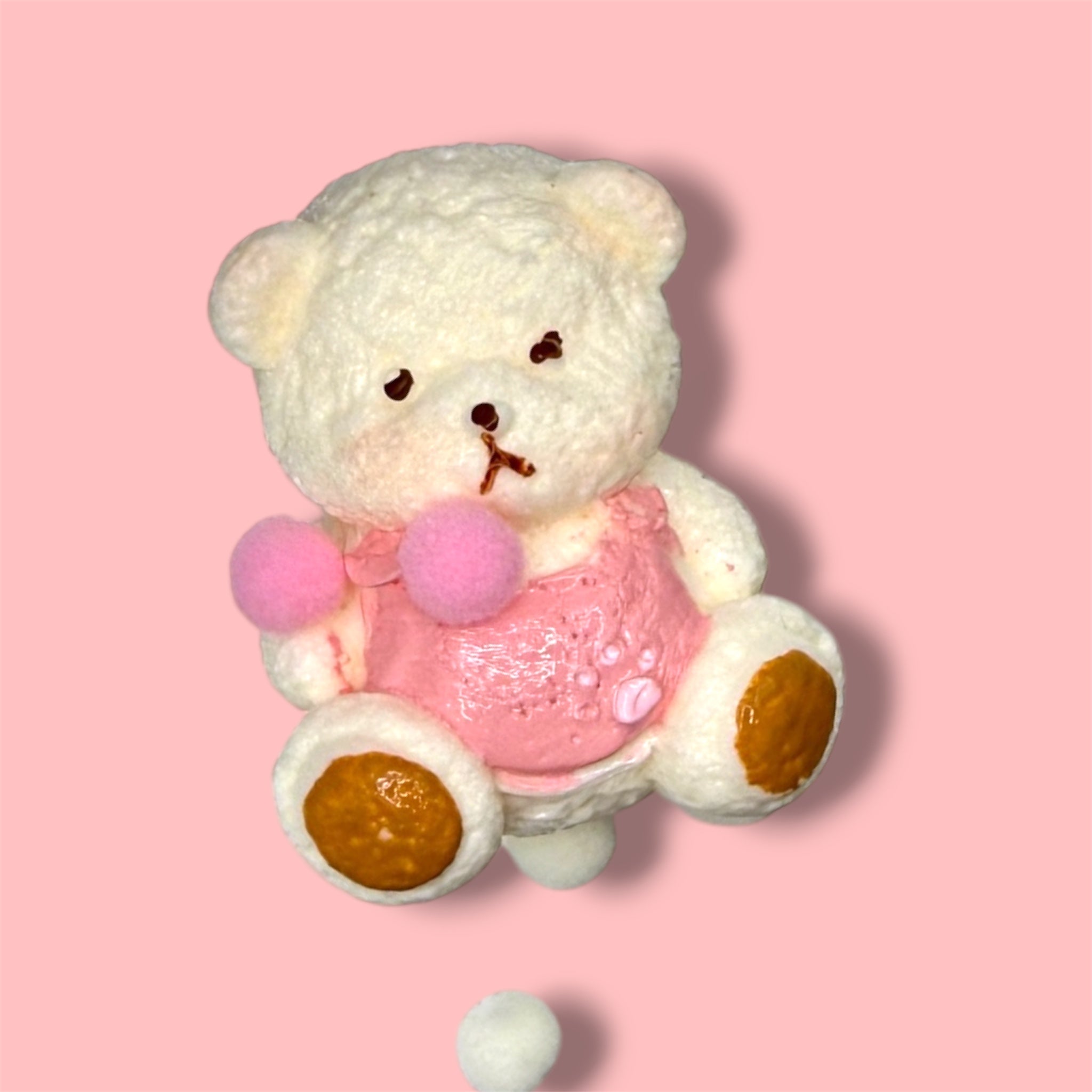 Mini Teddy Bear Squishy 🧸💖