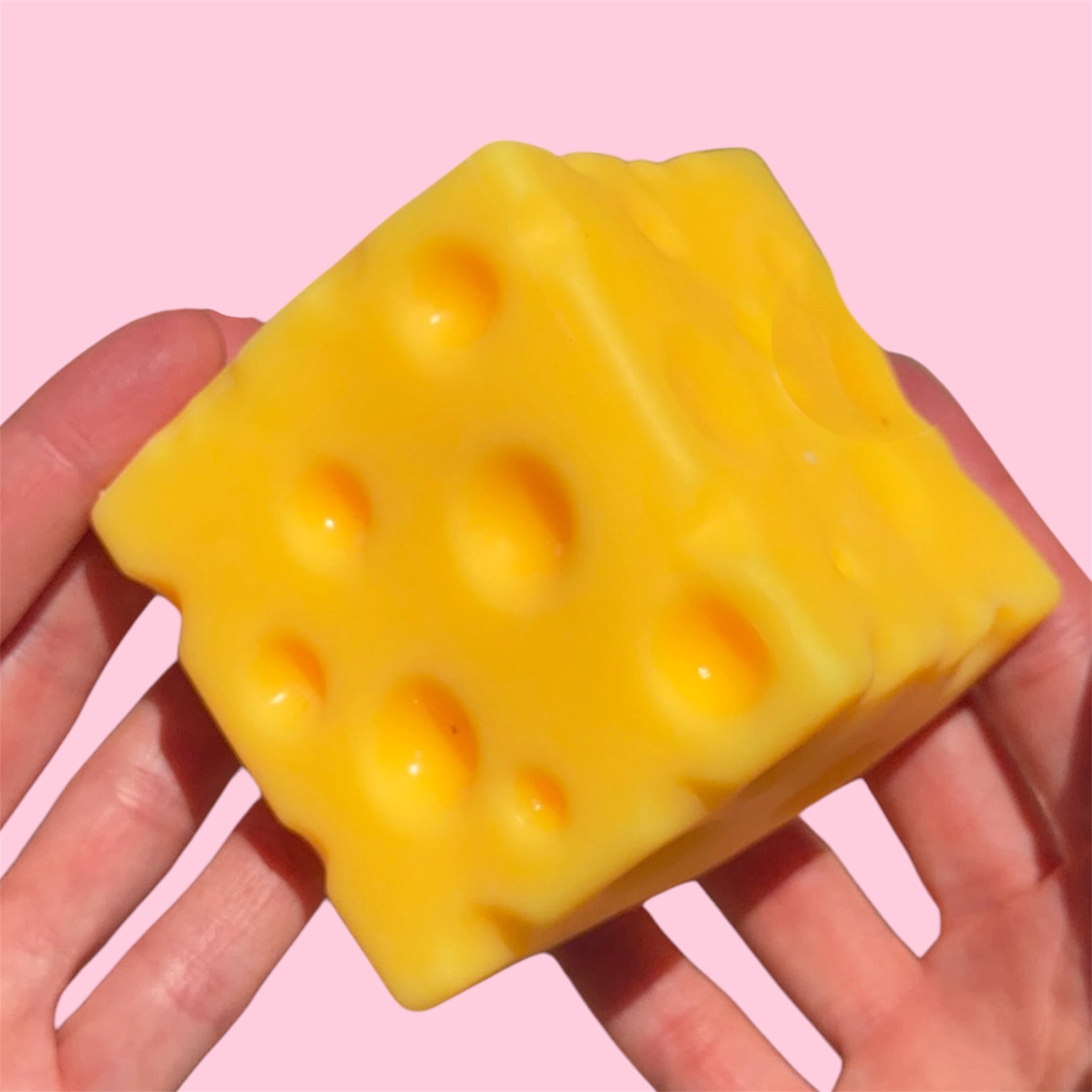 🧀✨ Slow Rising Jumbo Cheese Squishy