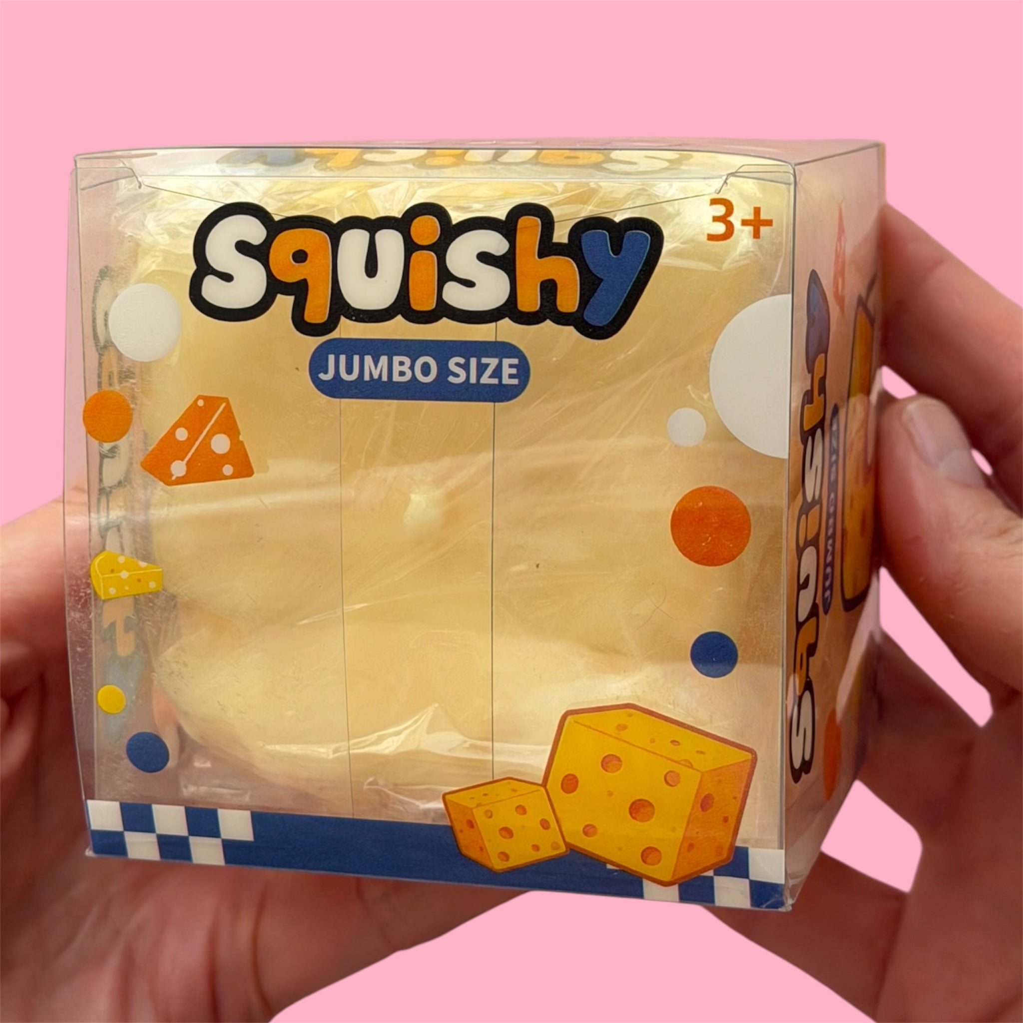 Jumbo  Cheese Cube Squishy🧀💛