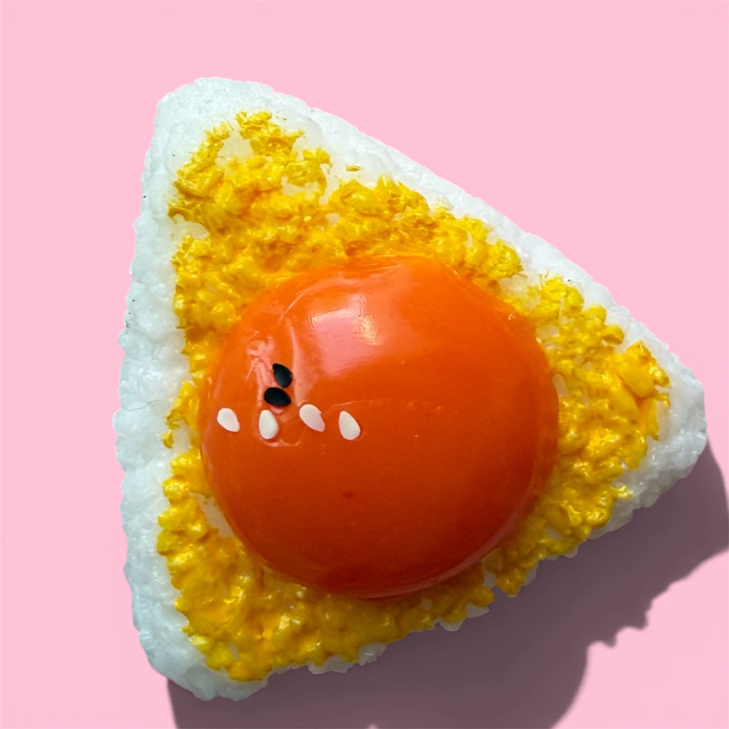 🍳✨ Fried Egg Rice Squishy