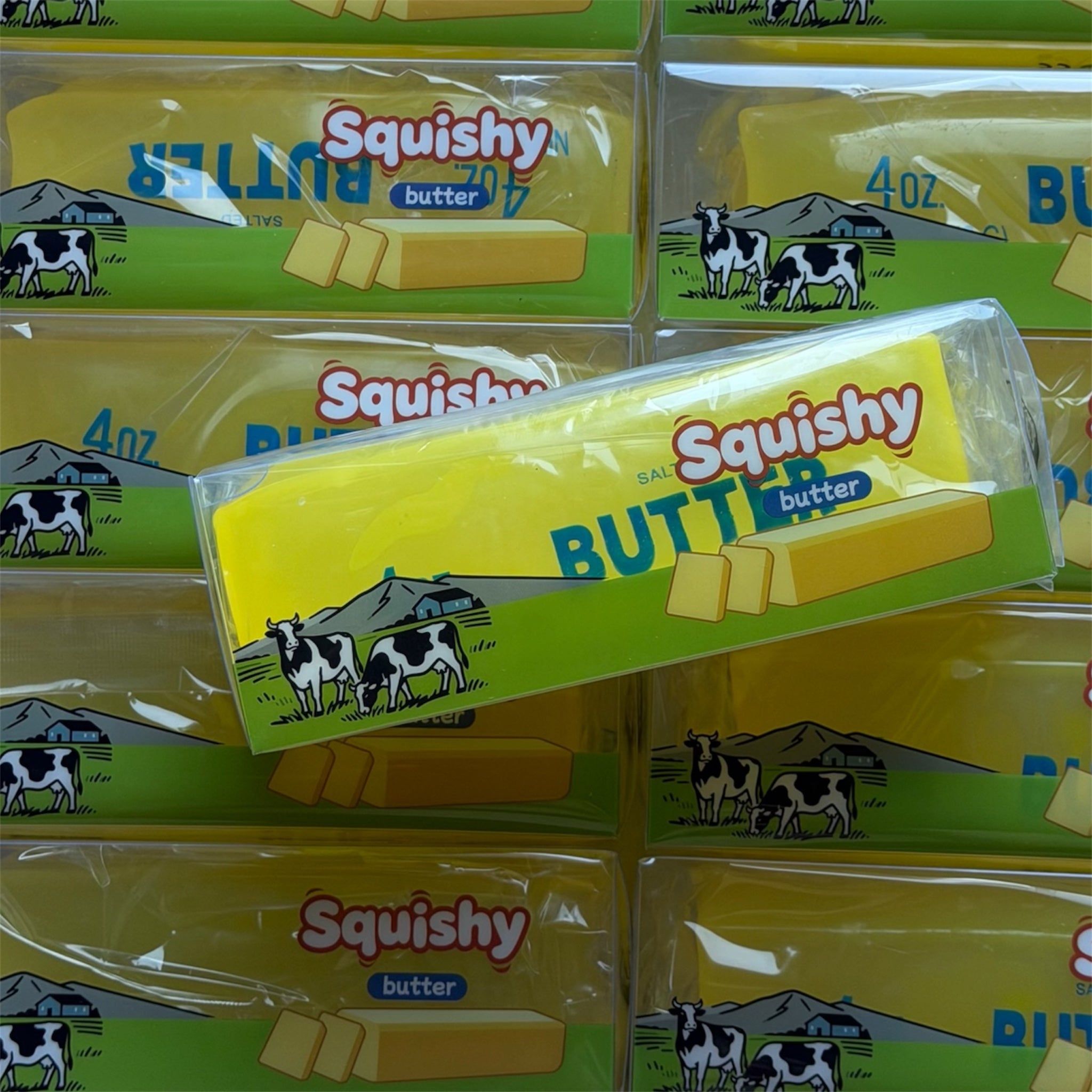 🧈 Butter Stick Squishy – Coconut Oil Texture