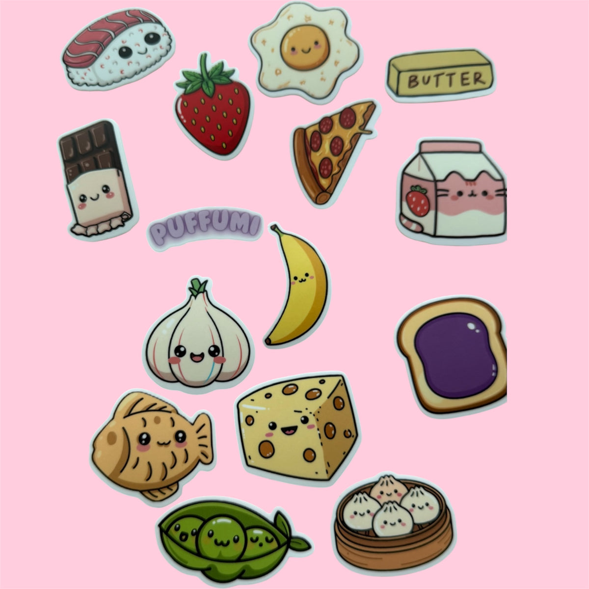PUFFUMI  stickers pac 🍓✨