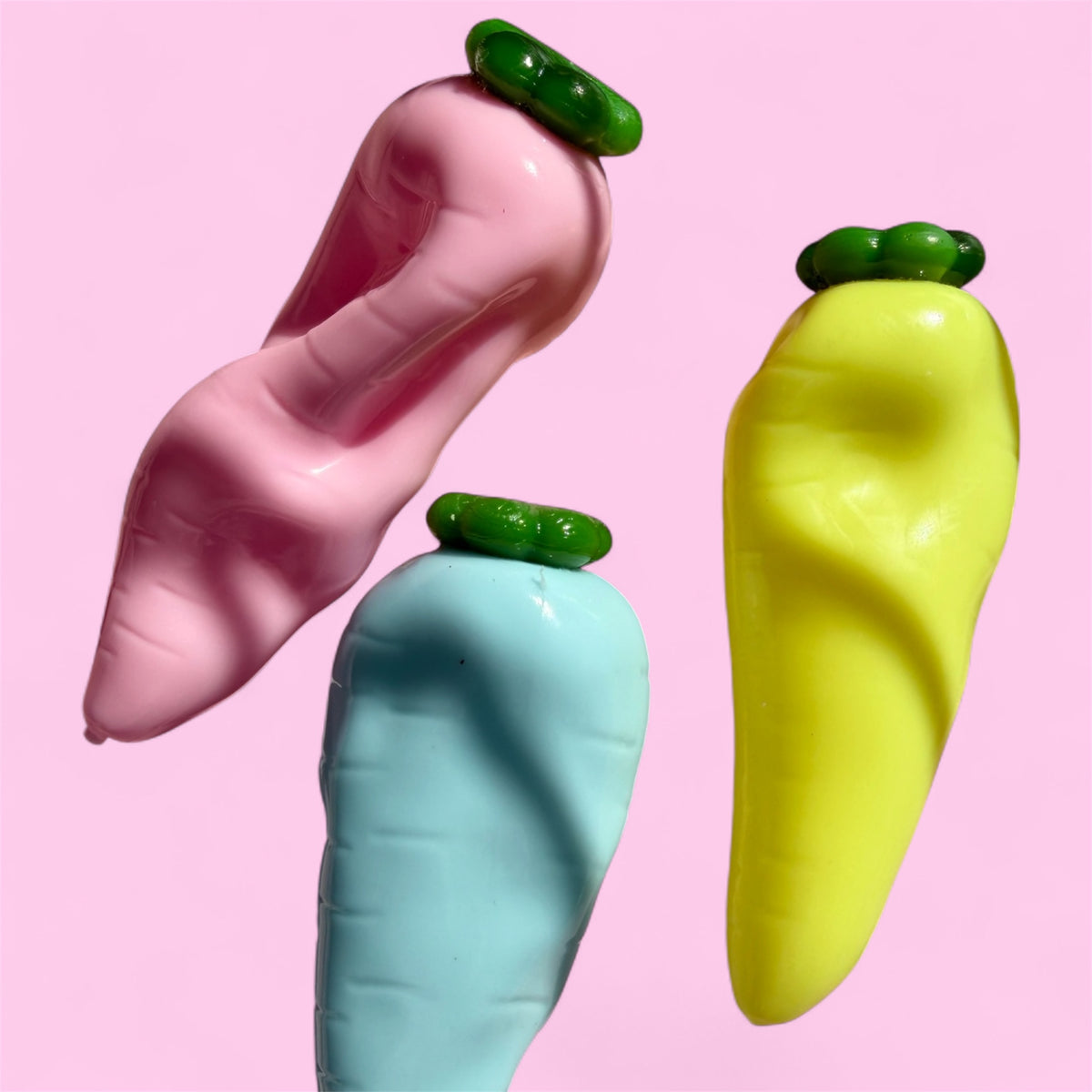 🥕 Carrot Squishy – Coconut Oil Texture