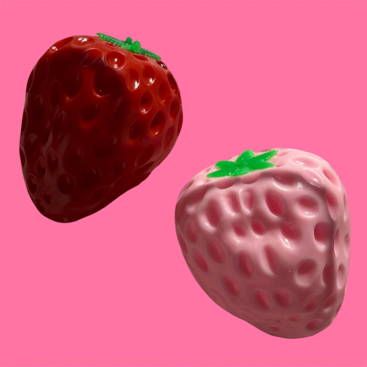 🍓 STRAWBERRY SQUISHY – Coconut Oil Texture