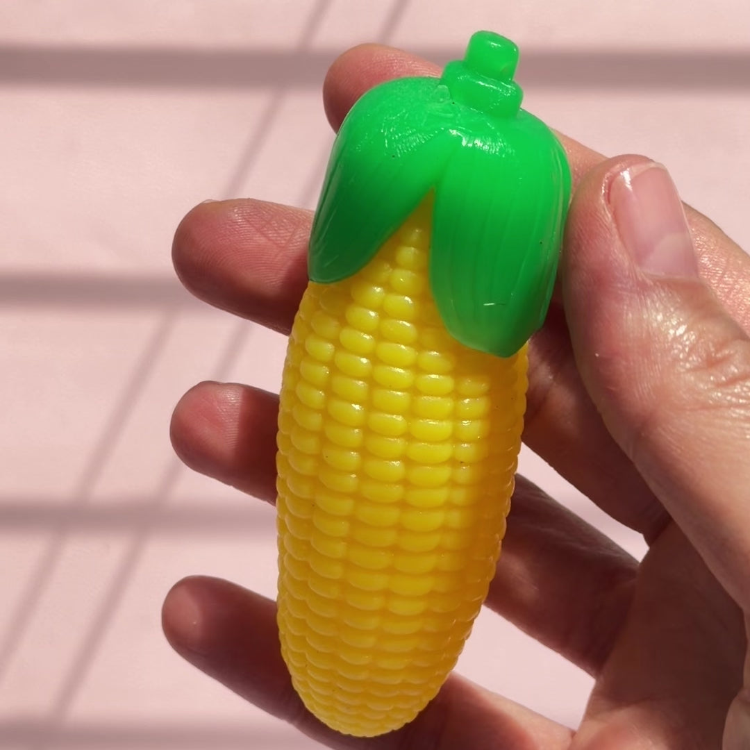 🌽 Mini Corn Oil Squishy